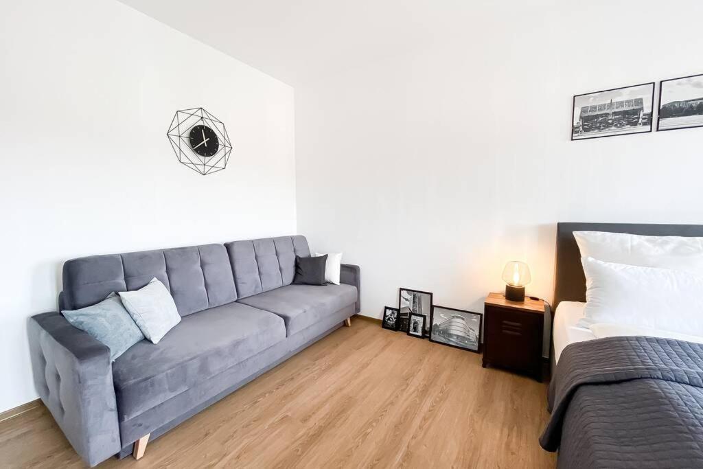 Luxus-Apartment In Leipzig Mit Privat-Parkplatz Exteriér fotografie