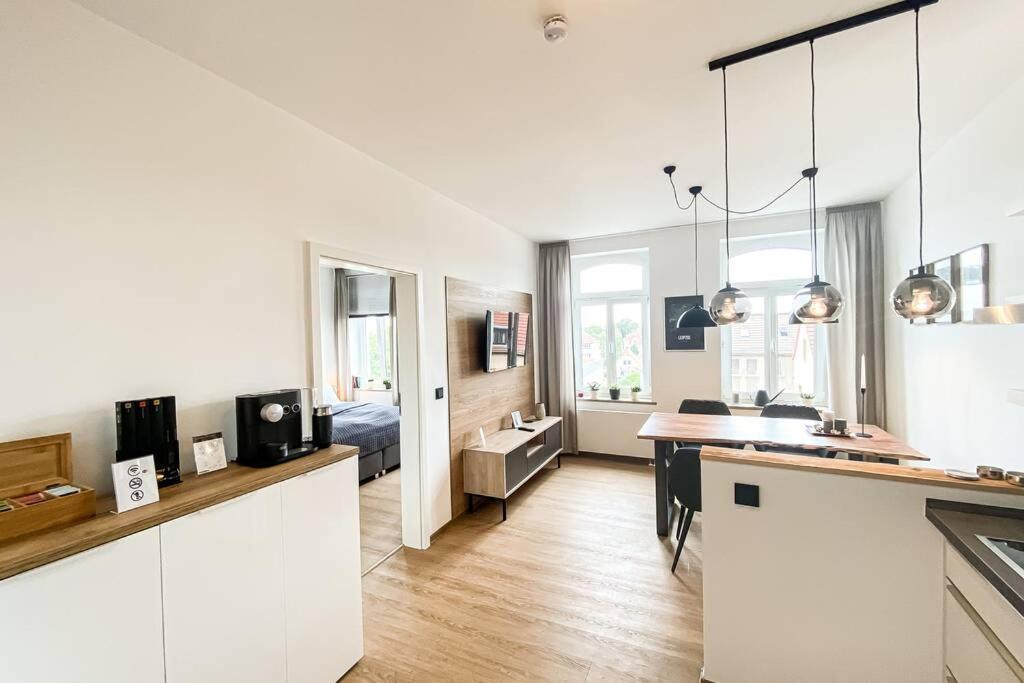 Luxus-Apartment In Leipzig Mit Privat-Parkplatz Exteriér fotografie