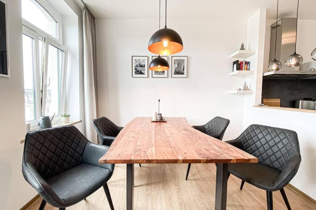 Luxus-Apartment In Leipzig Mit Privat-Parkplatz Exteriér fotografie