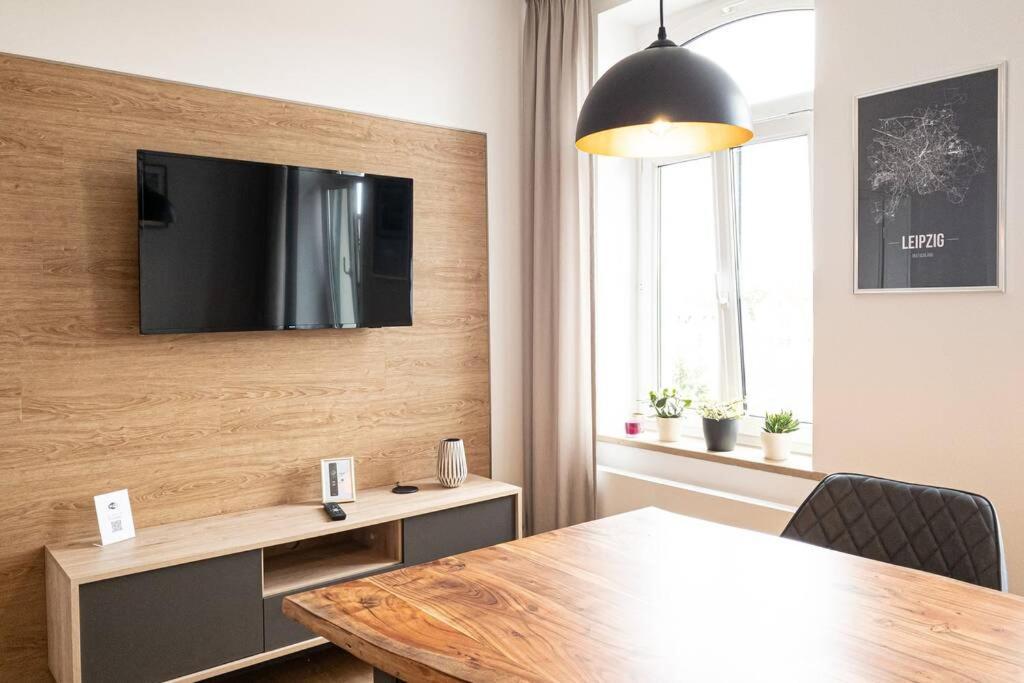 Luxus-Apartment In Leipzig Mit Privat-Parkplatz Exteriér fotografie