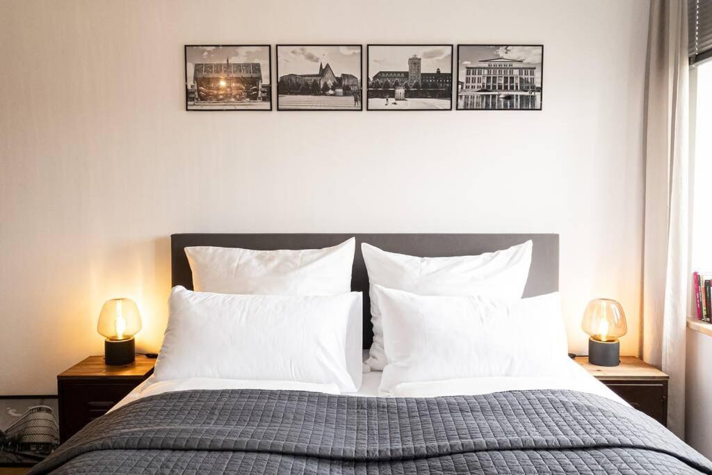 Luxus-Apartment In Leipzig Mit Privat-Parkplatz Exteriér fotografie