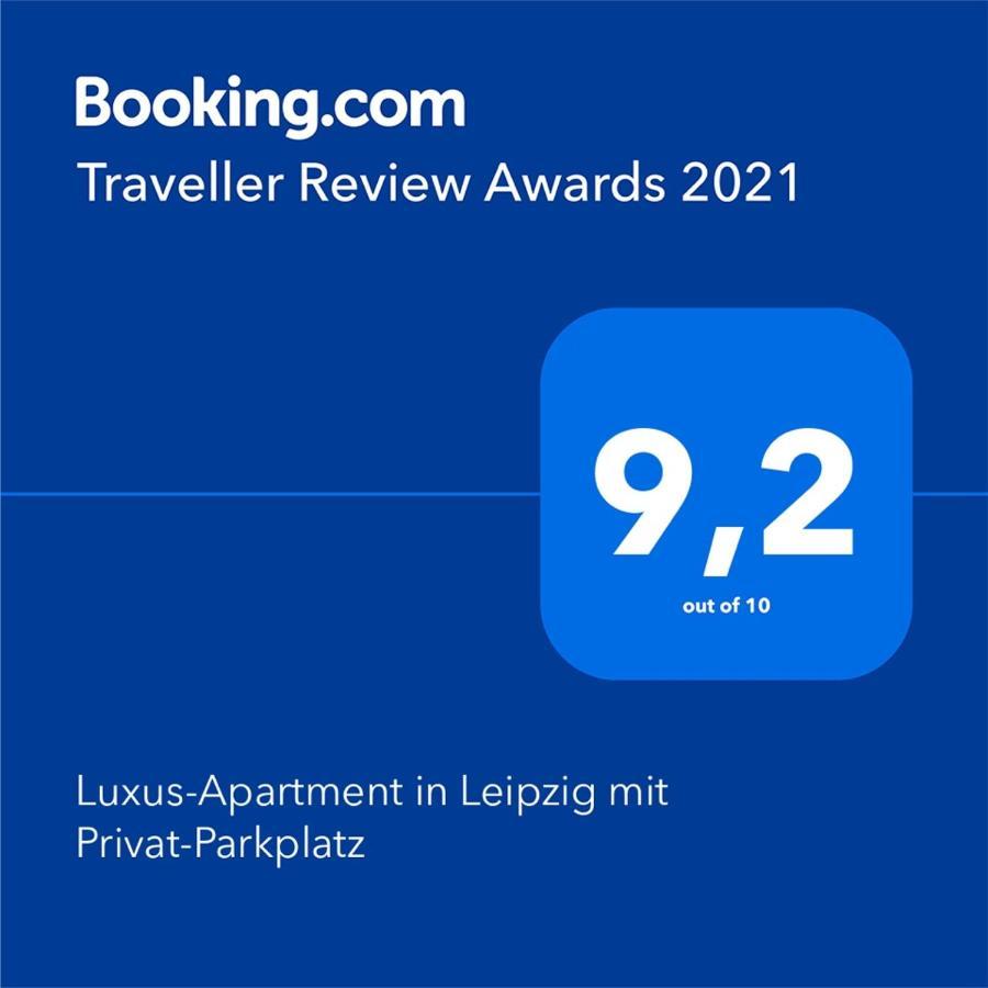Luxus-Apartment In Leipzig Mit Privat-Parkplatz Exteriér fotografie